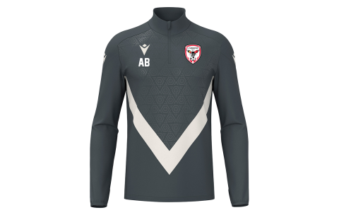 FCT - YARUGA 1/4 ZIP TOP ANT/OFFW