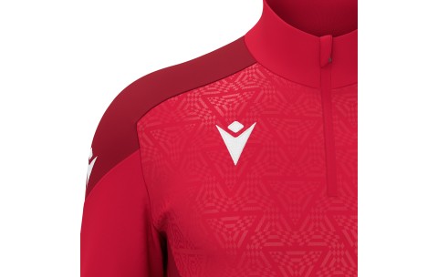 FCT - YARUGA 1/4 ZIP TOP RED/DRED