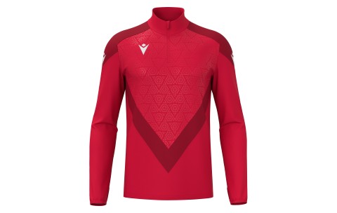 FCT - YARUGA 1/4 ZIP TOP RED/DRED