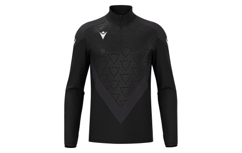 FCT - YARUGA 1/4 ZIP TOP BLK/DGRY