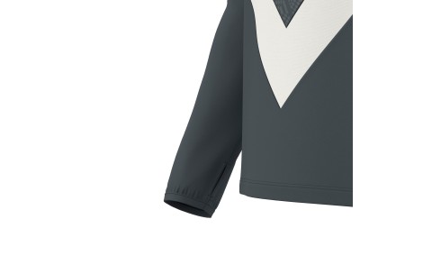 FCT - YARUGA 1/4 ZIP TOP ANT/OFFW